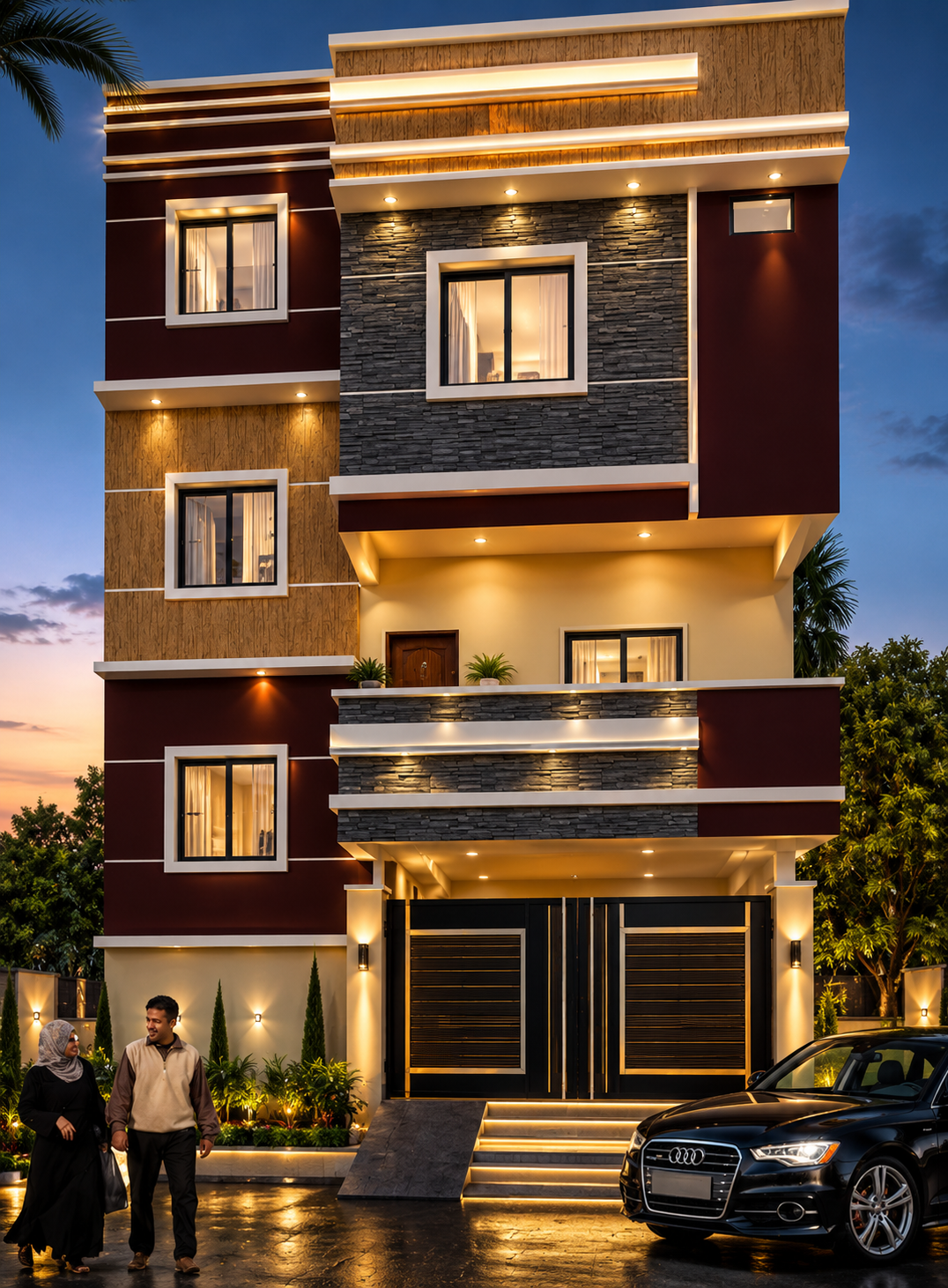 Red Hills Residence — residential construction project in Red Hills, Hyderabad by AR Builders & Developers Hyderabad